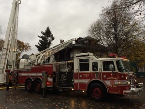 Fire at 20 Noyes St.