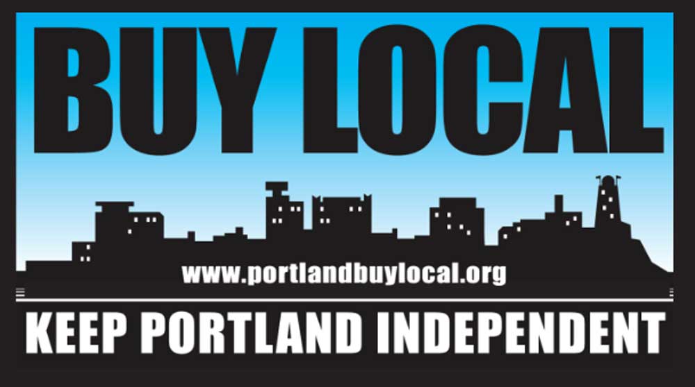 West End News - Local Economy Movement - Buy Local Badge