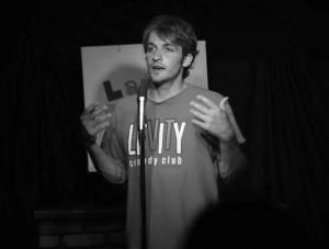 Sam Pelletier performs comedy throughout New England and hosts a weekly stand-up comedy night at b.good Portland on Mondays.