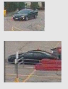 TD Bank robbery getaway car. Courtesy of Portland PD.