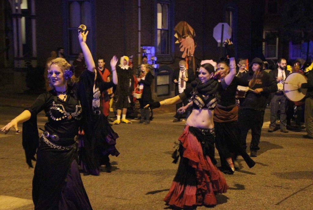Halloween Parade Belly Dancers