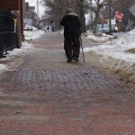Winter Snow Operatios - On Remaining upright - treacherous city sidewalks
