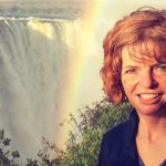 West End News Adventurous traveler Nancy Dorrans at Victoria Falls