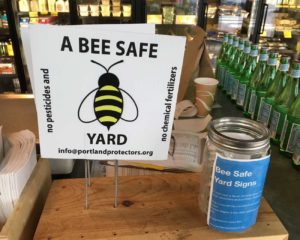 West End News - Portland Protectors - Bee sign pickup at Rosemont