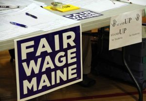 West End News - Referendum Questions - Fair Wage Maine petitioning