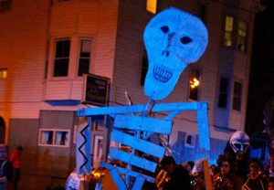 West End News - West End Halloween Parade - Skeleton