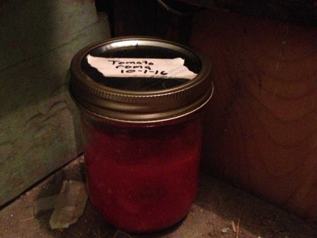 West End News - Vegetable Storage - Tomato ferment