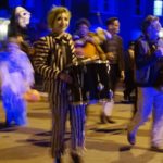 West End News - Halloween Parade - Beetlejuice drummer