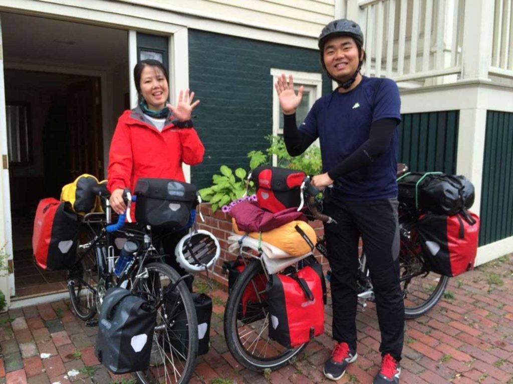 West End News - Biking Basics - Visitors from South Korea
