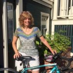 West End News - Biking Basics - Nancy with her bike