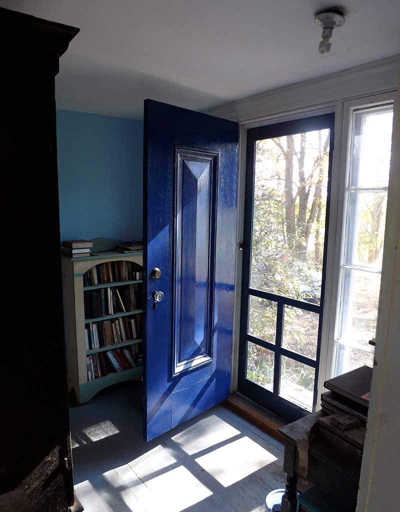 West End News - Architectural Salvage - Blue Door