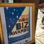 West End News - Indie Biz Award Winners - Sign outside Portland House of Music