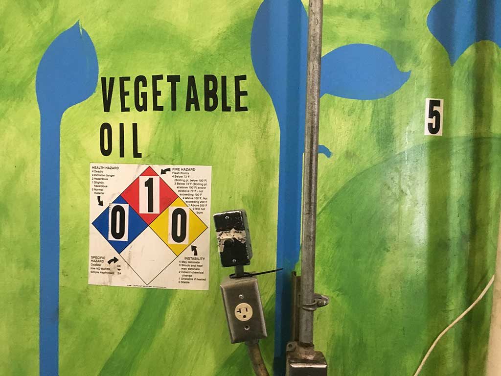 West End News - Maine Standard Biofuel - Veggie oil tank