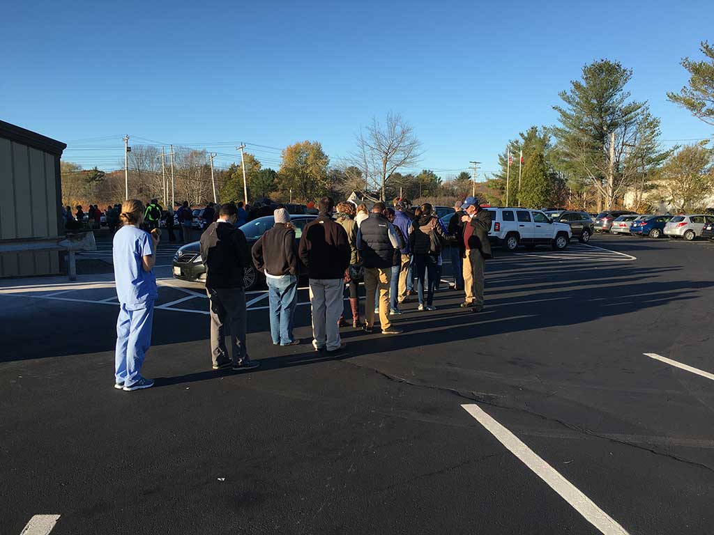 West End News - Election Day challenges may include long lines like these at IHC