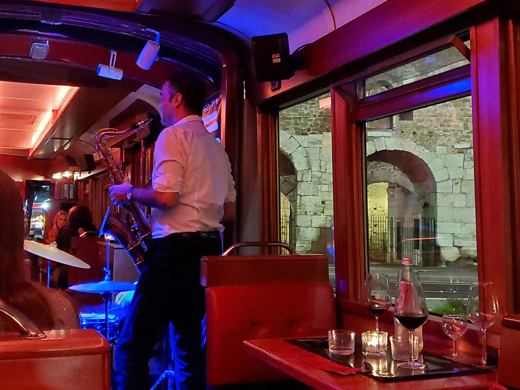 West End News - Tram Jazz in Rome, Italy