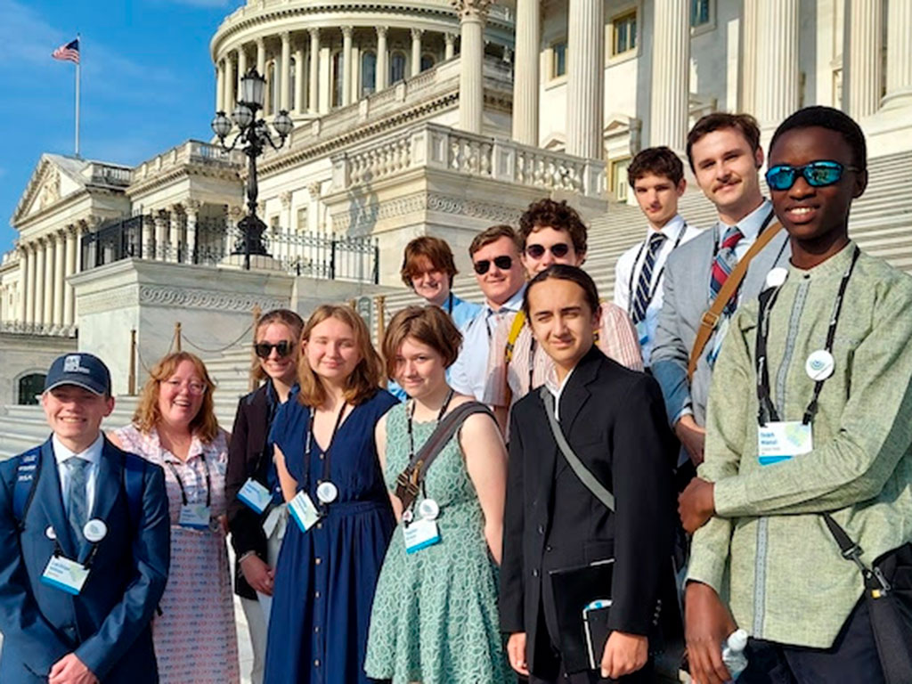 CCL Young Mainers lobby for climate action in Washington, DC
