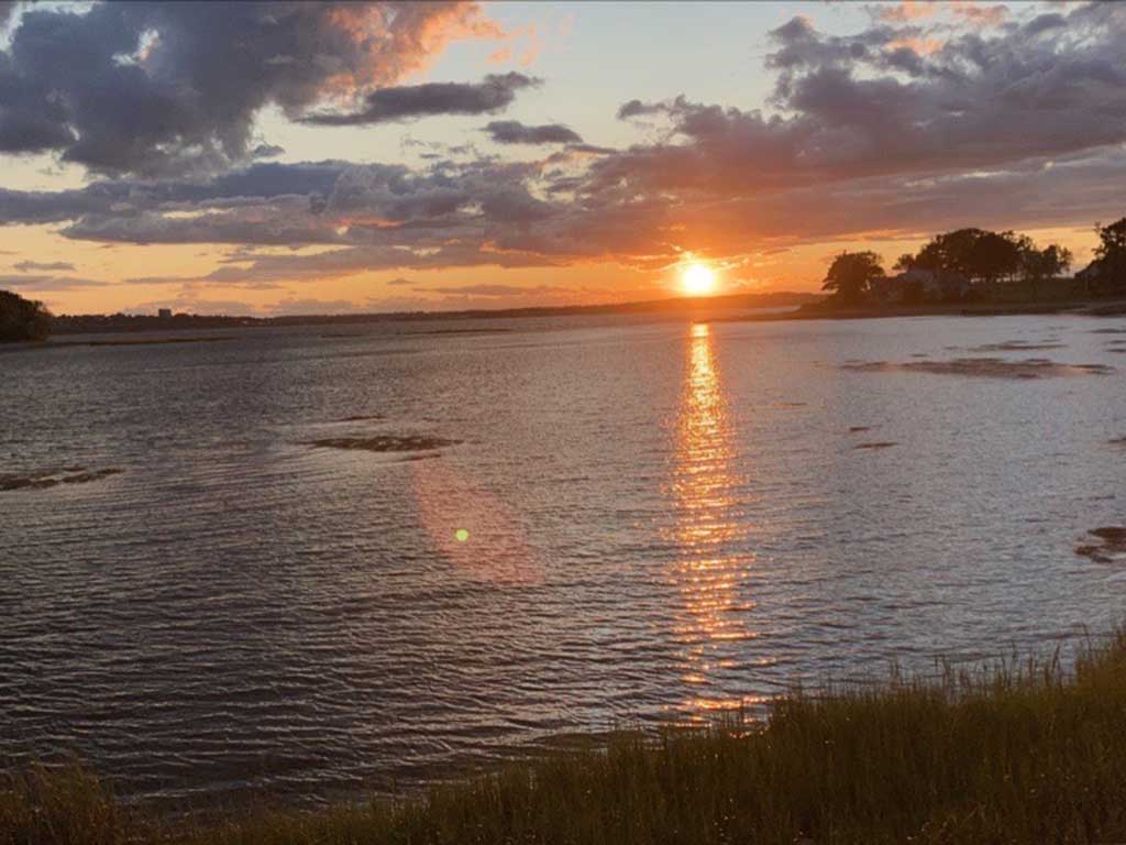 Sunrise over Maine coast - Photo for Innovating Our Waterfronts by Jade Christensen