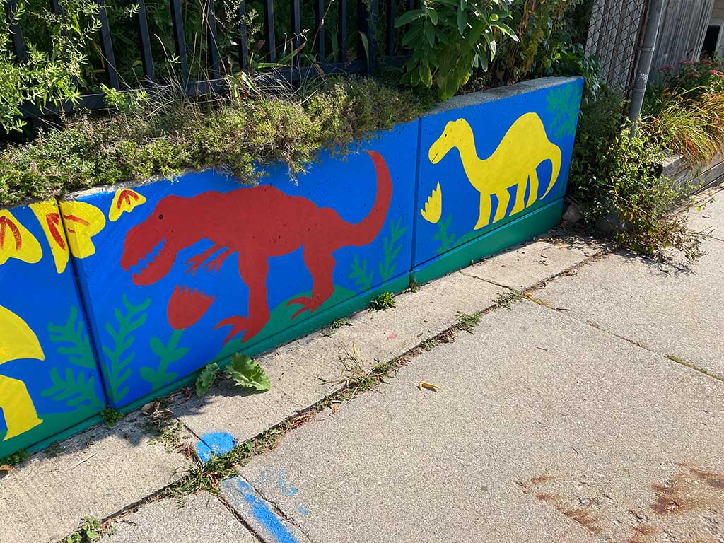 Dinosaur Park Mural