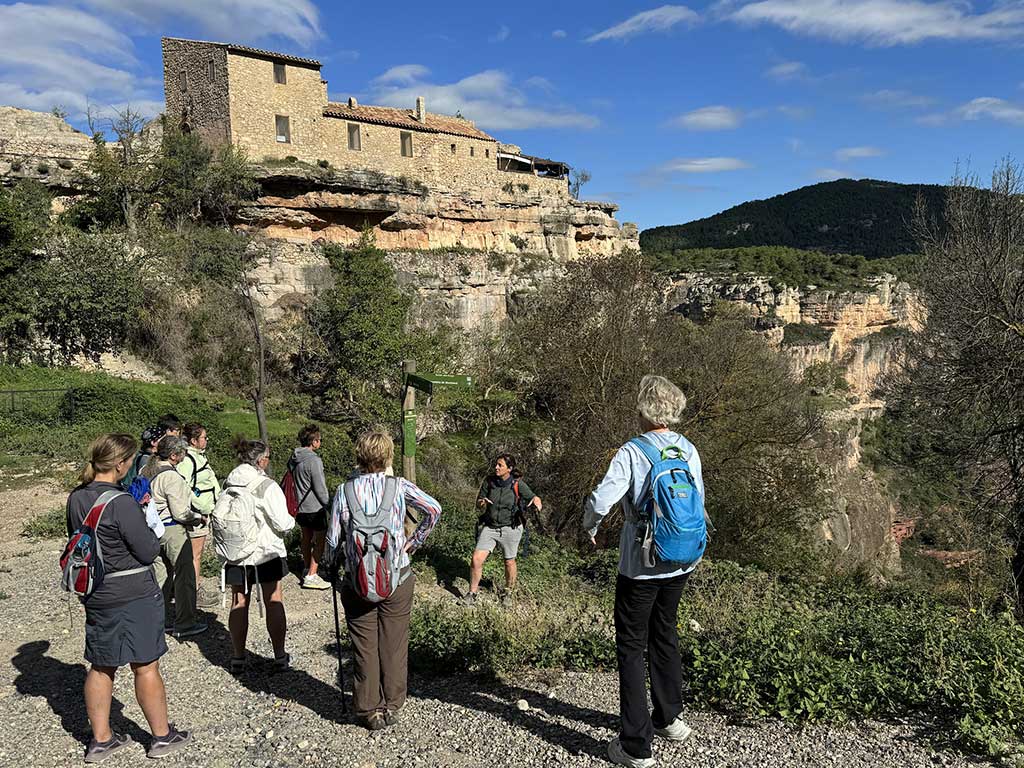 City with protective walls, Catalonia