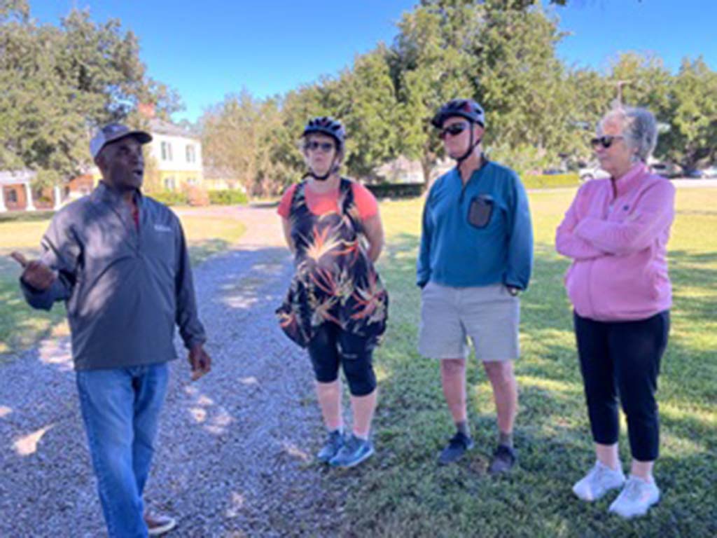 Members from First Parish Yarmouth traveled to Cancer Alley after the November election