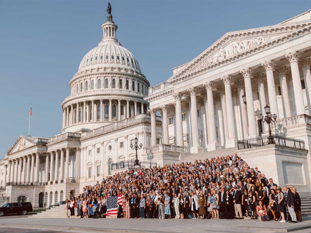CCL Lobby Day - July 2025 - At Capitol group shot