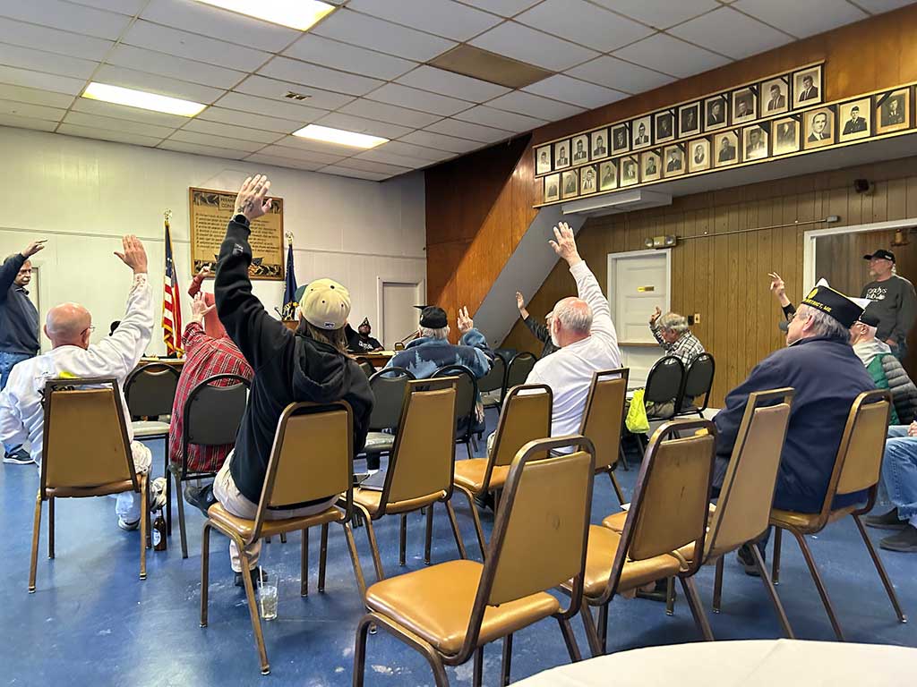 Vote at member meeting