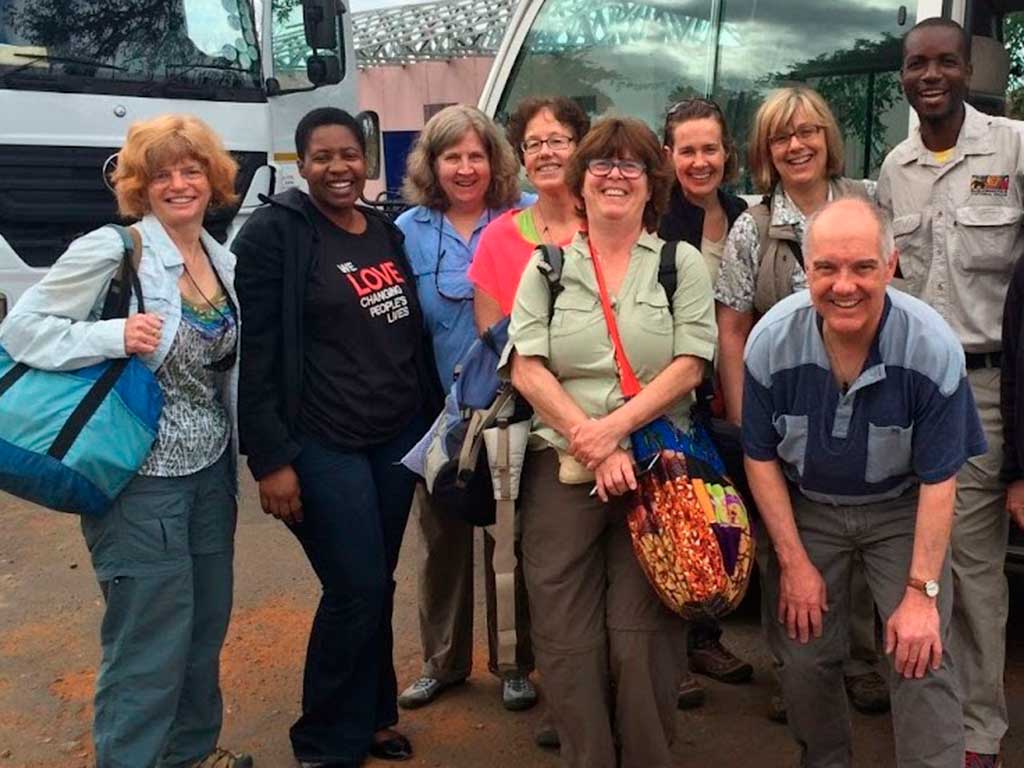 Southern Africa tour group - All photos by Nancy Dorrans
