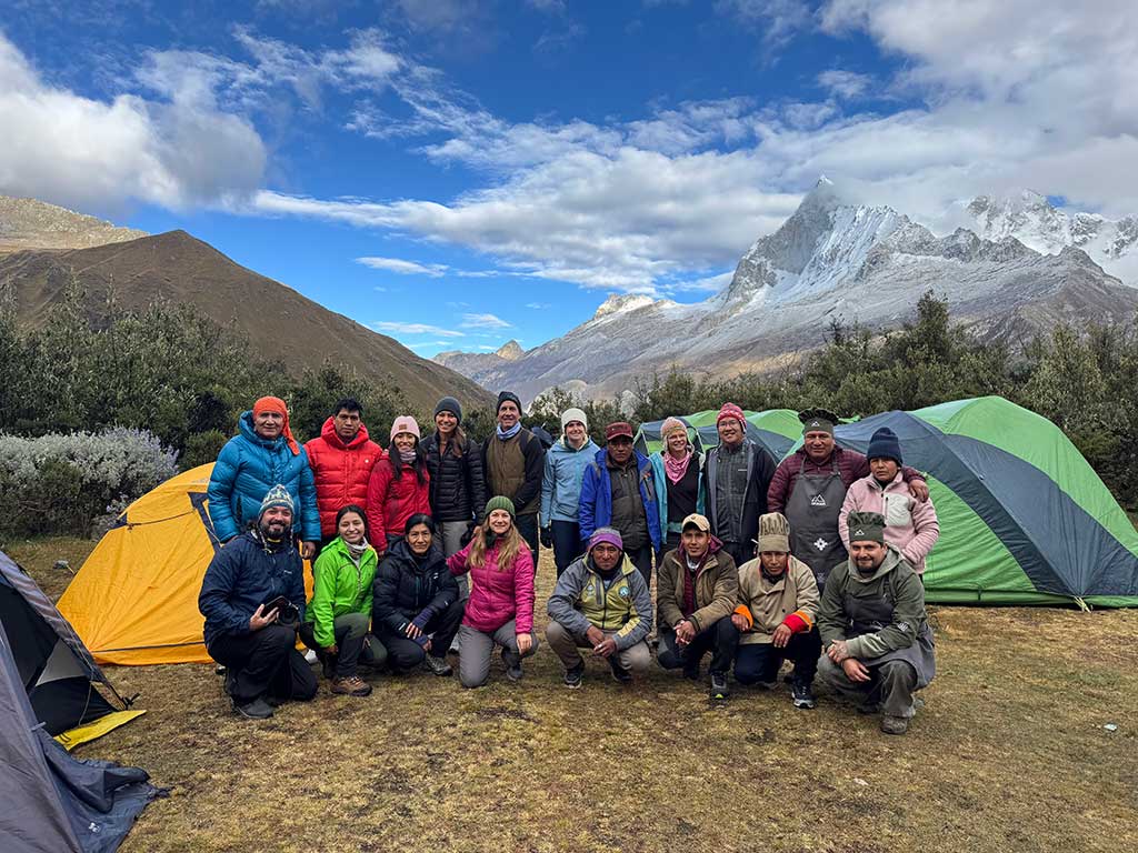 West End News - Campers in Huascaran National Park
