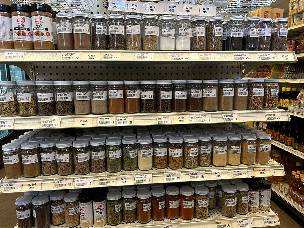West End News - spices at Sun Oriental Market