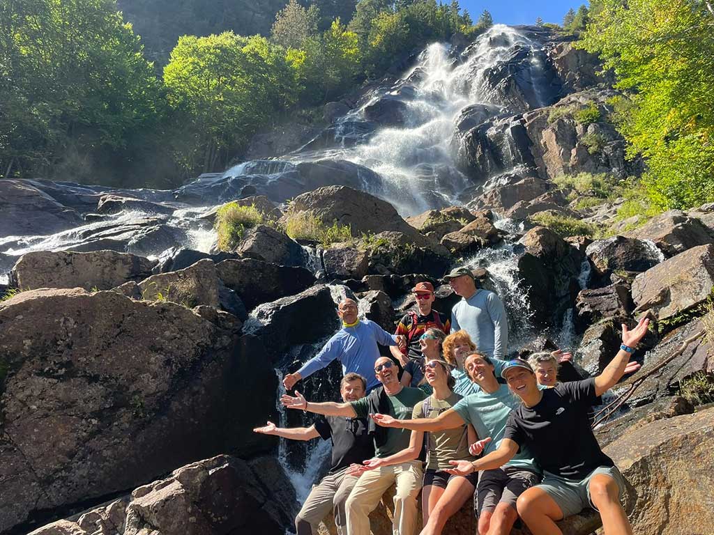 Quebec adventure group photo