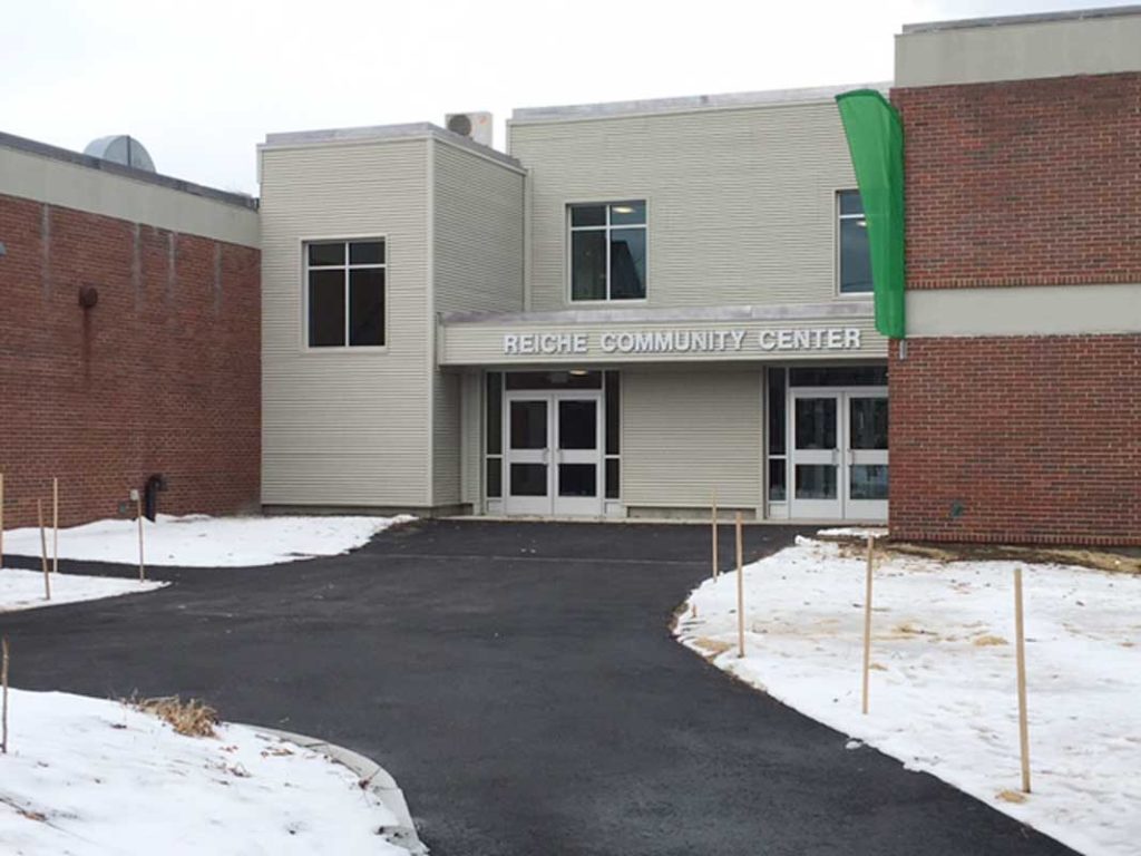 West End News - Reiche Community Center Clark Street entrance