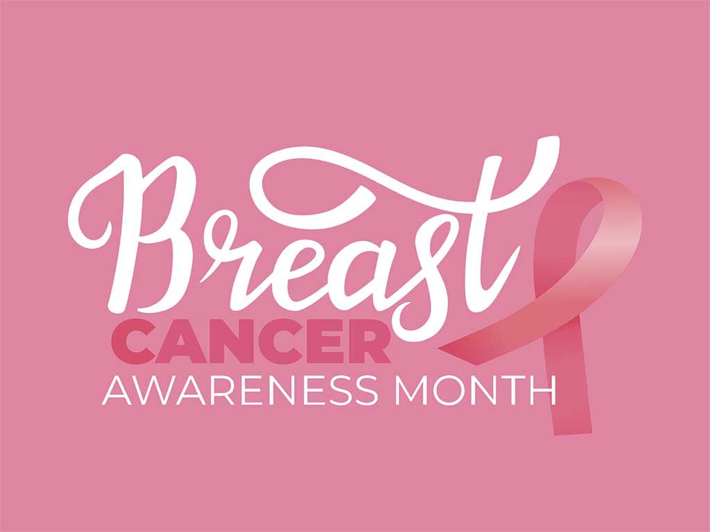 West End News - Breast Cancer Awareness Month ribbon image