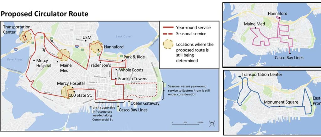 West End News - Peninsula Loop Reboot proposal - Metro Route 8 and Route 1