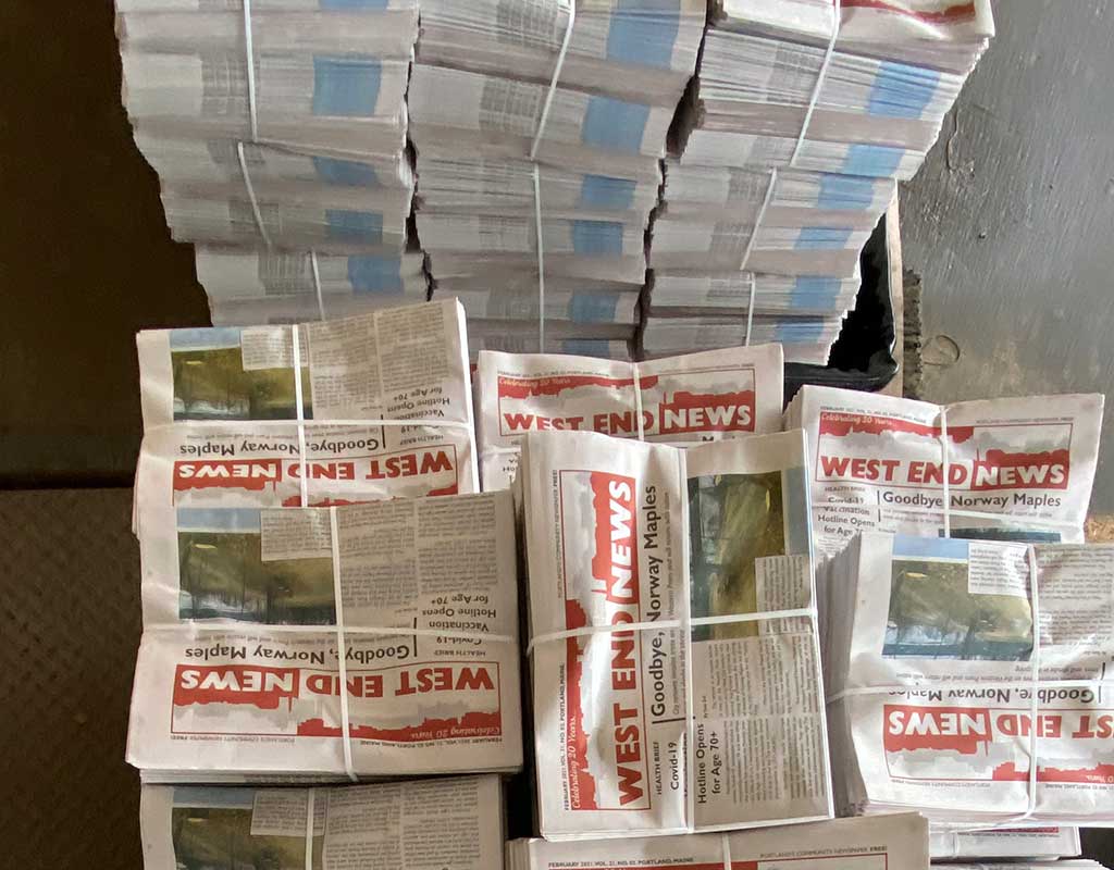 West End News - Stacks at distribution center