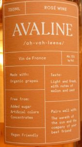 West End News - Avaline from Cameron Diaz - front label