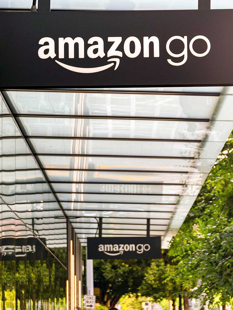 West End News - Amazon Go stock photo for editorial use only - By Cerib/Adobe Stock