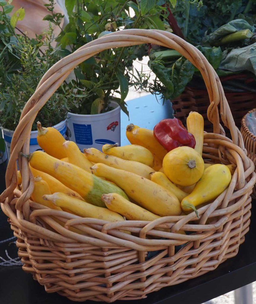 West End News - What We Eat Matters - Basket of veggies