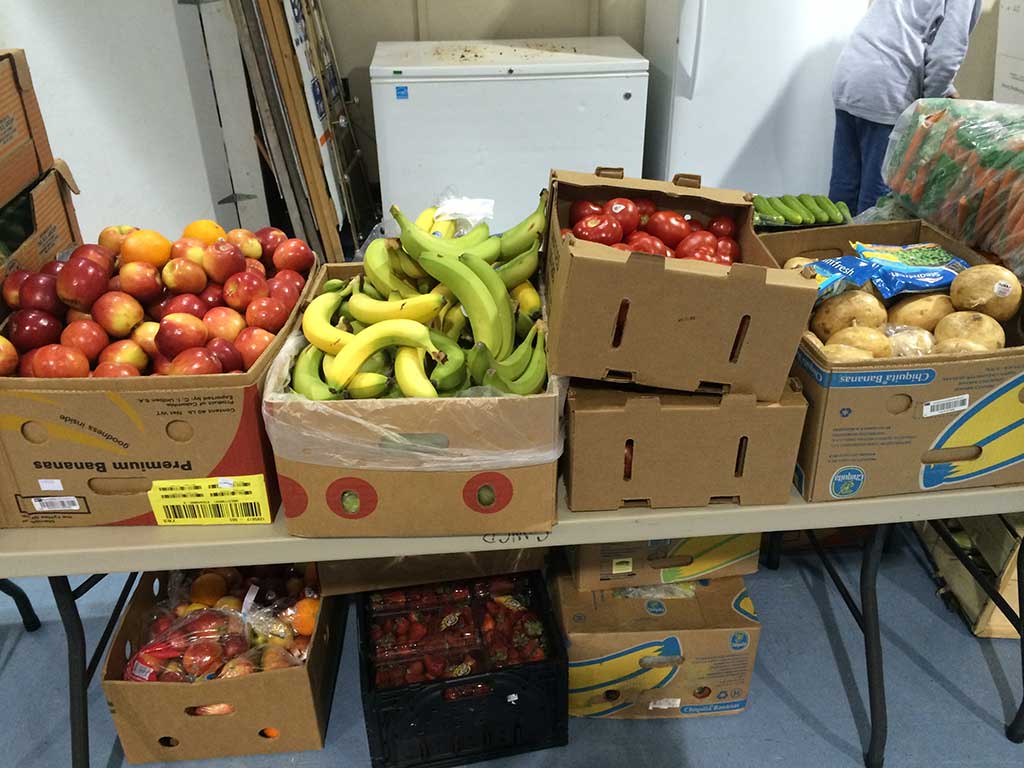 West End News - Food insecurity - Produce donated at lakes region pantry