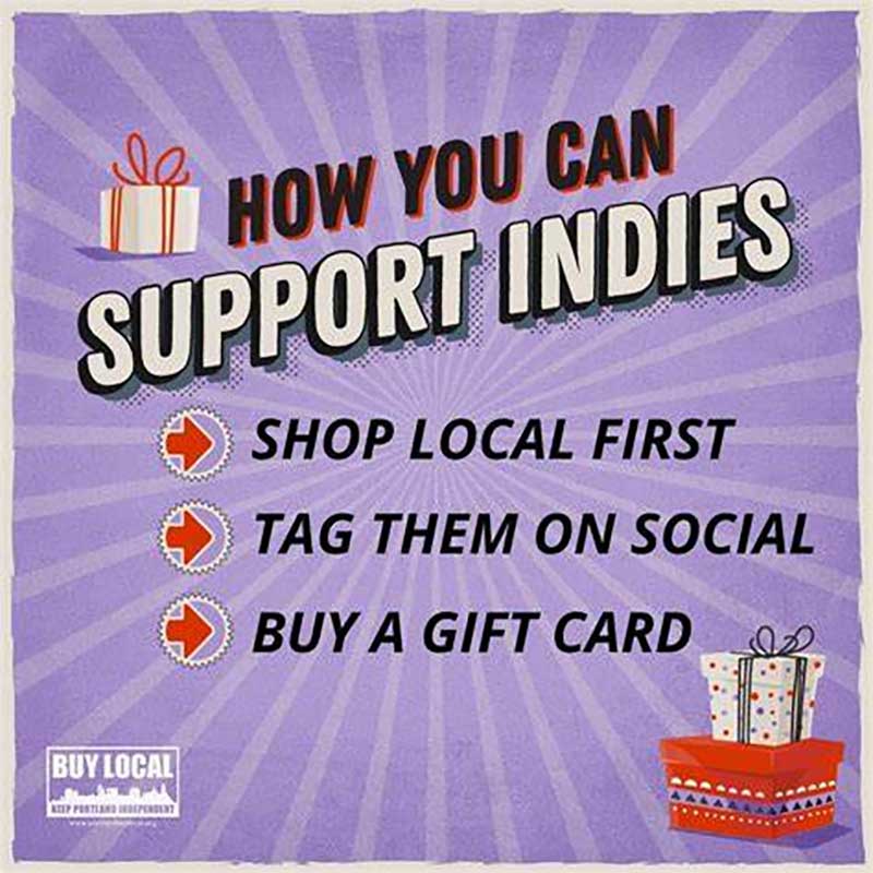 West End News - Shop Local - How you can support Indies poster image