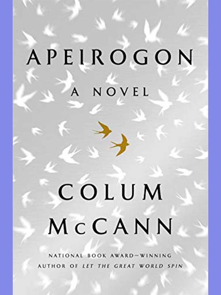 Apeirogon, by Colum McCann - Book cover