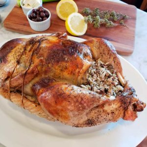 Greek Stuffed Turkey by Billy Doukas