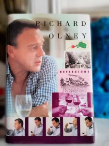West End News - Layne's Wine Gig - Four Writers - Richard Olney's 'Reflexions' book cover image