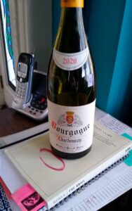 Bourgogne chardonnay, one of Layne's faves for 2023