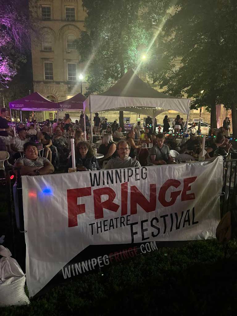 West End News - Winnipeg Fringe Fest banner