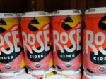 Cans of Rose Cider by Shacksbury Cider