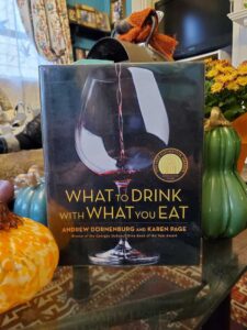 What to Drink with What you Eat book with gourds