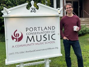 Southern Maine New Horizons Band Conductor Michael Lund Ziegler