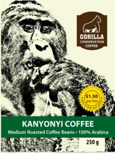 Kanyonyi coffee label