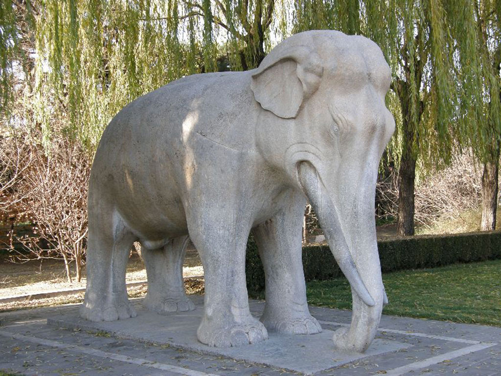 Elephant statue