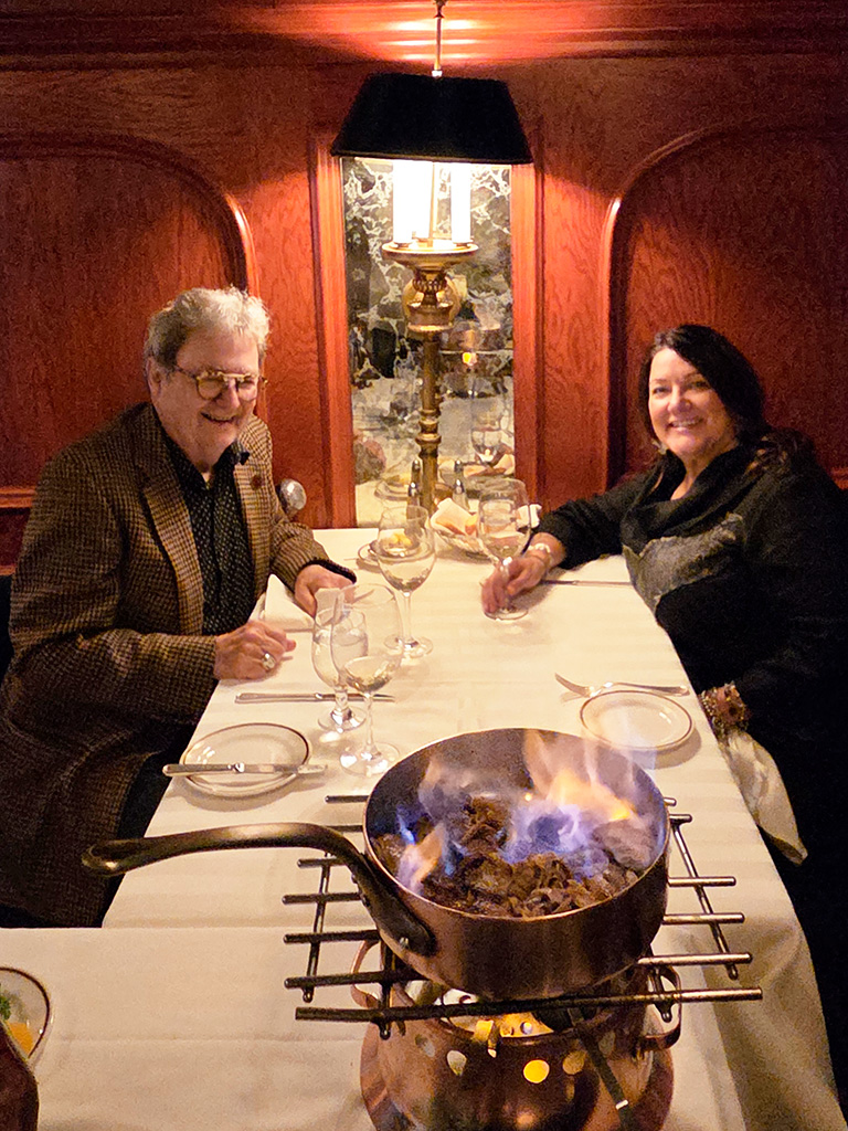 Layne and Judy at the Continental in Quebec City